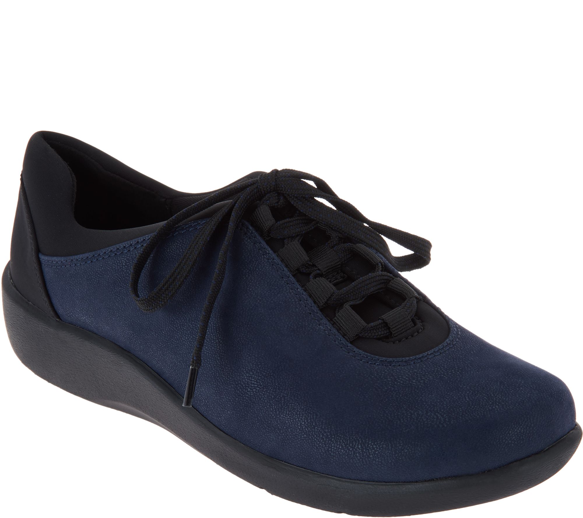 clarks cloudsteppers lace up