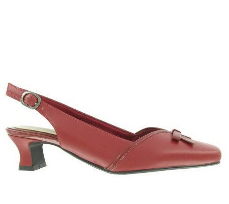 easy street sling back pumps