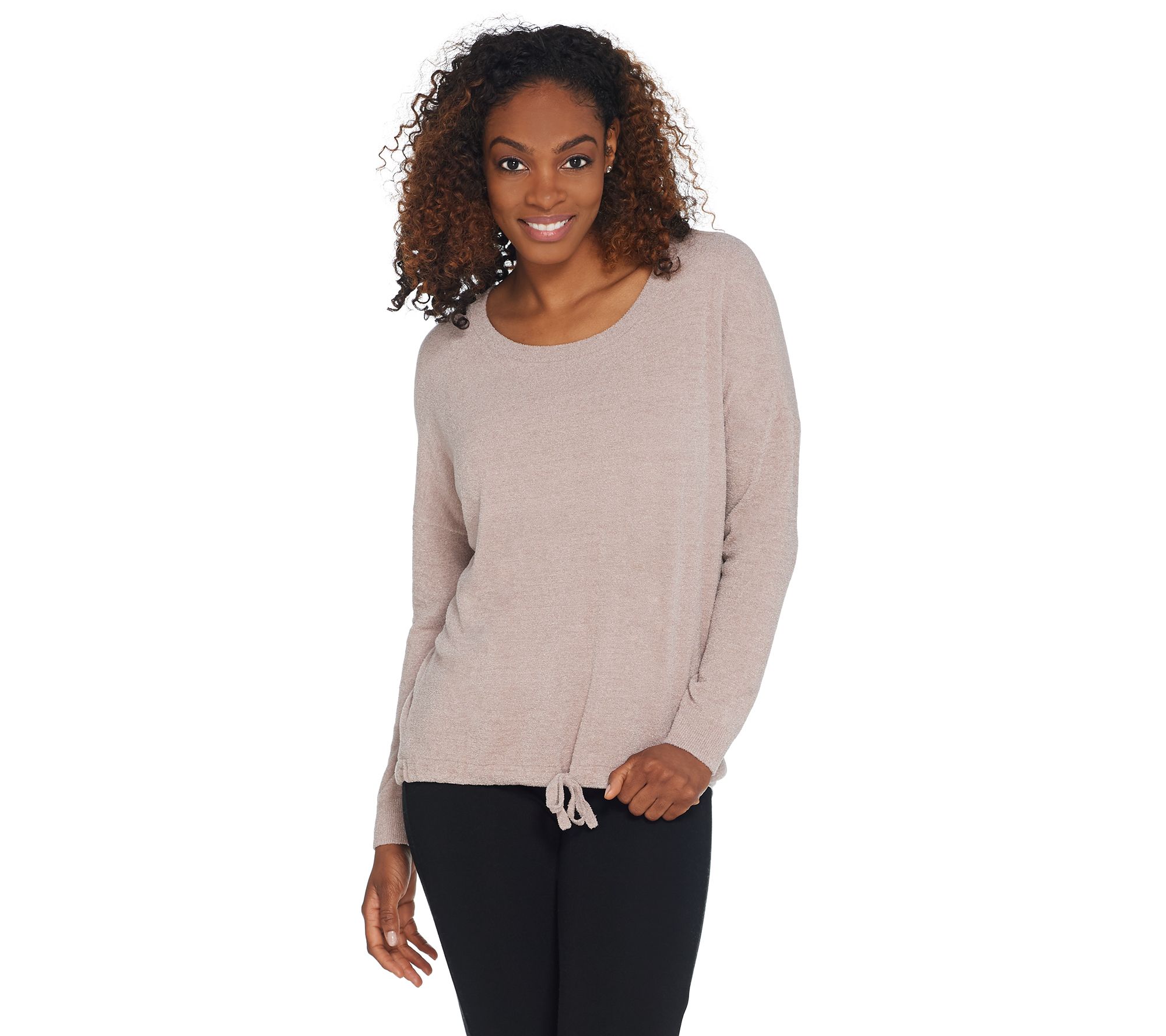 Barefoot Dreams CozyChic Ultra Lite Slouchy Pullover - QVC.com
