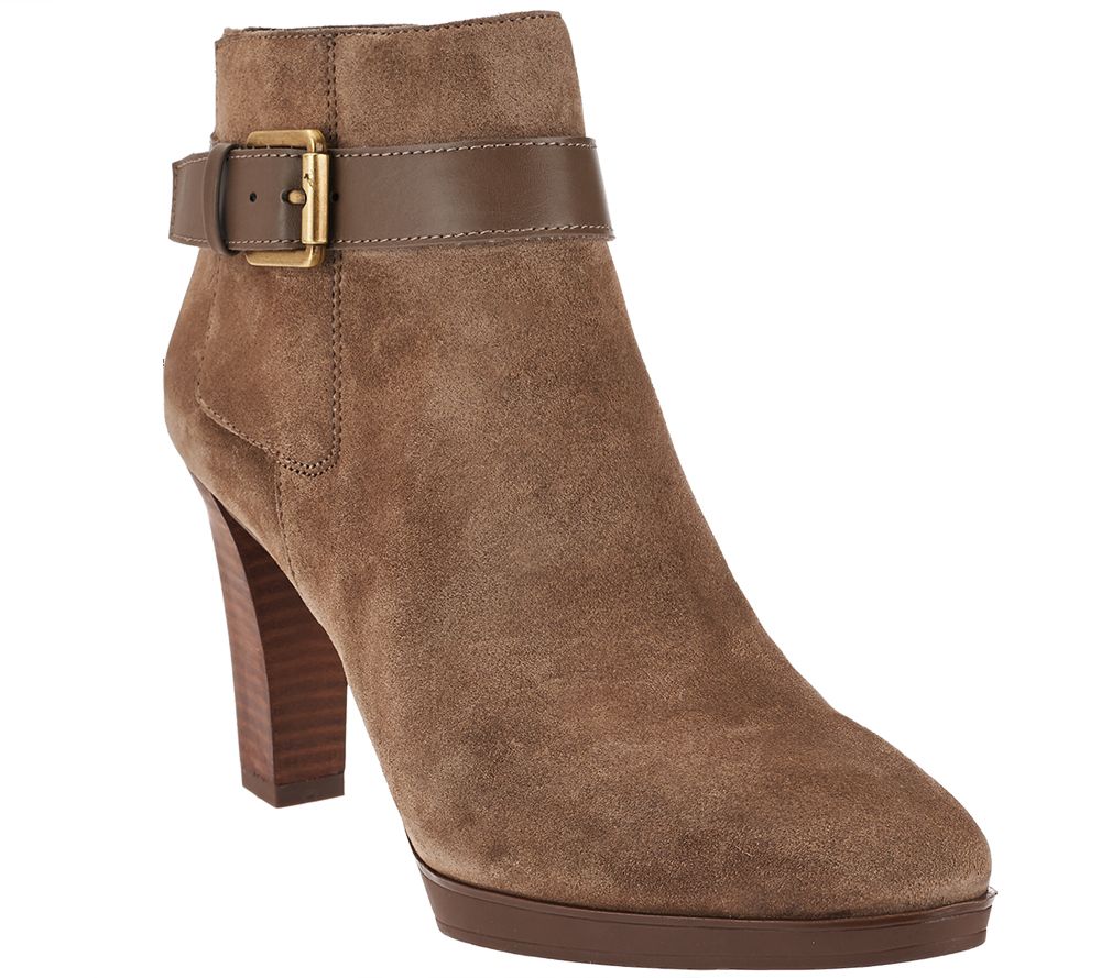 franco sarto ankle boots with buckle