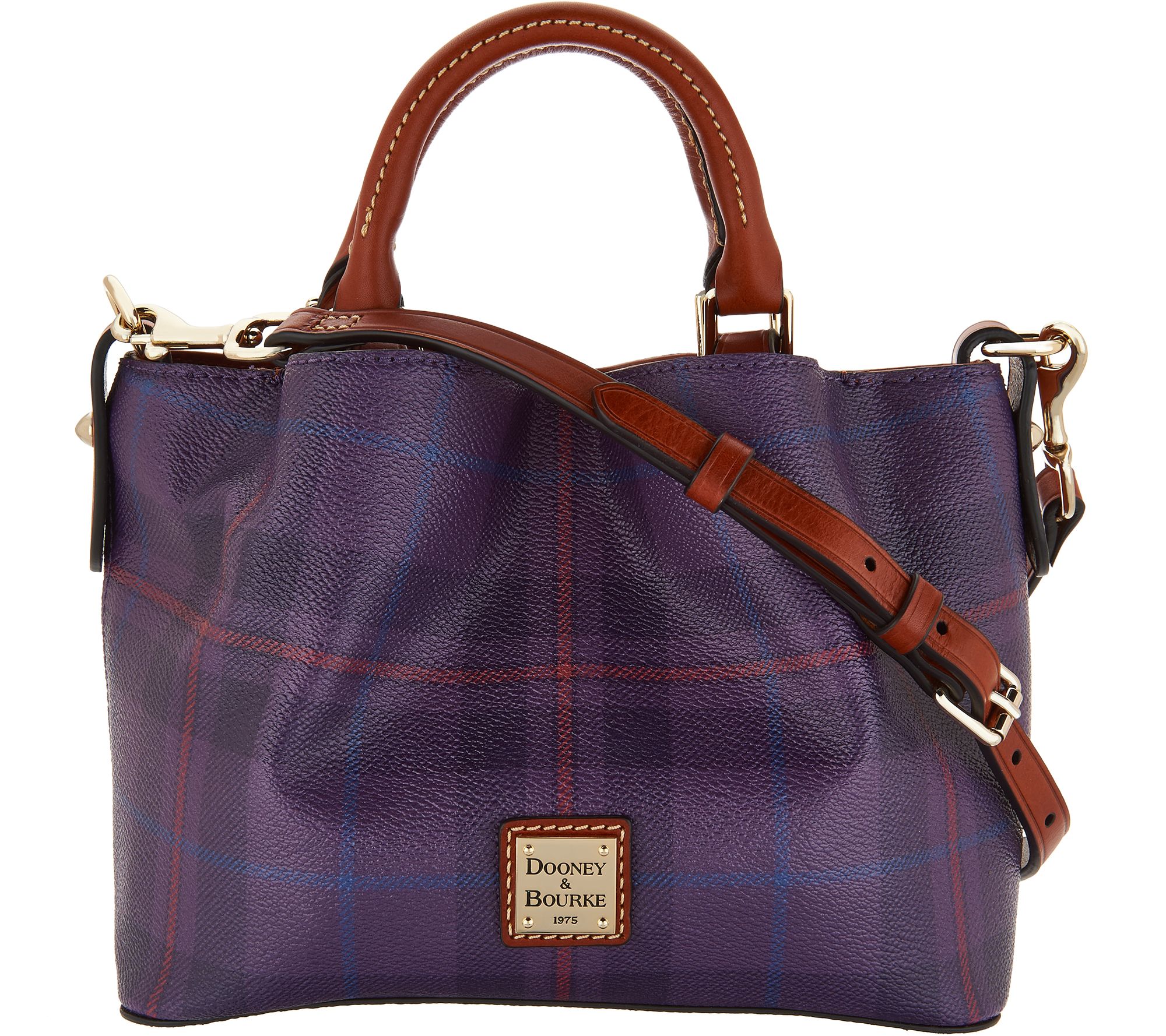 dooney bourke plaid crossbody