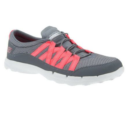 skechers go walk bungee closure sneakers