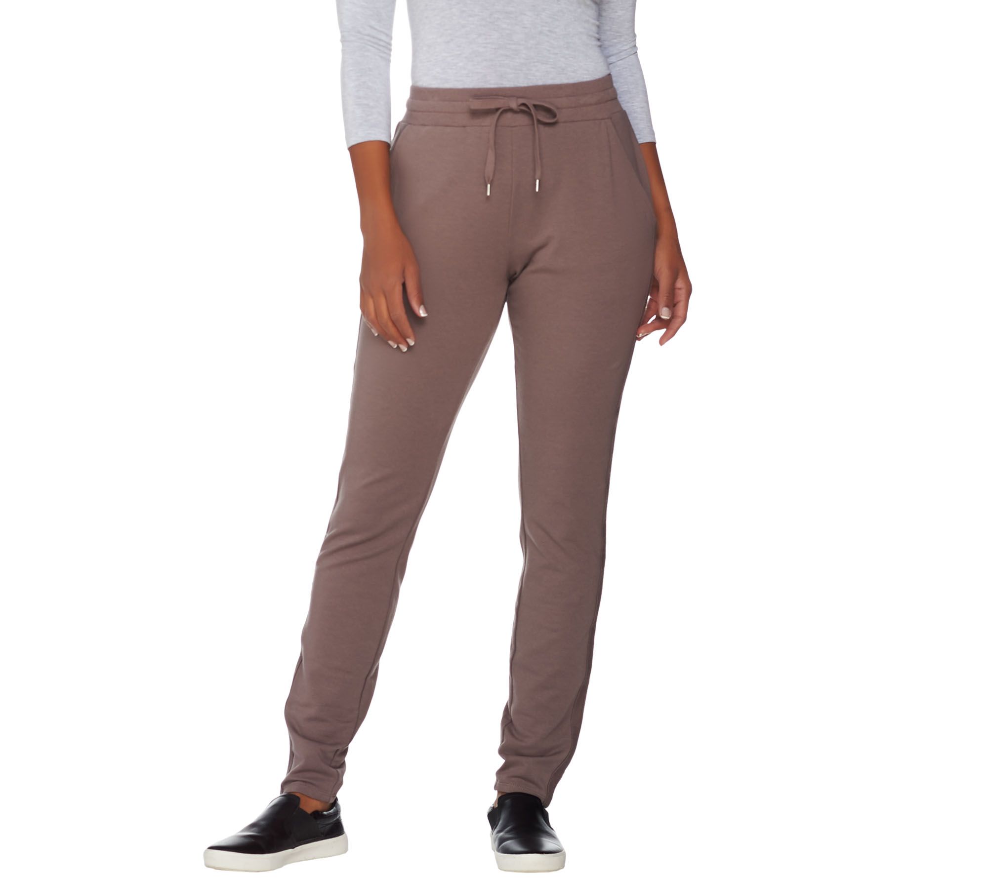 qvc anybody cozy knit jogger pants