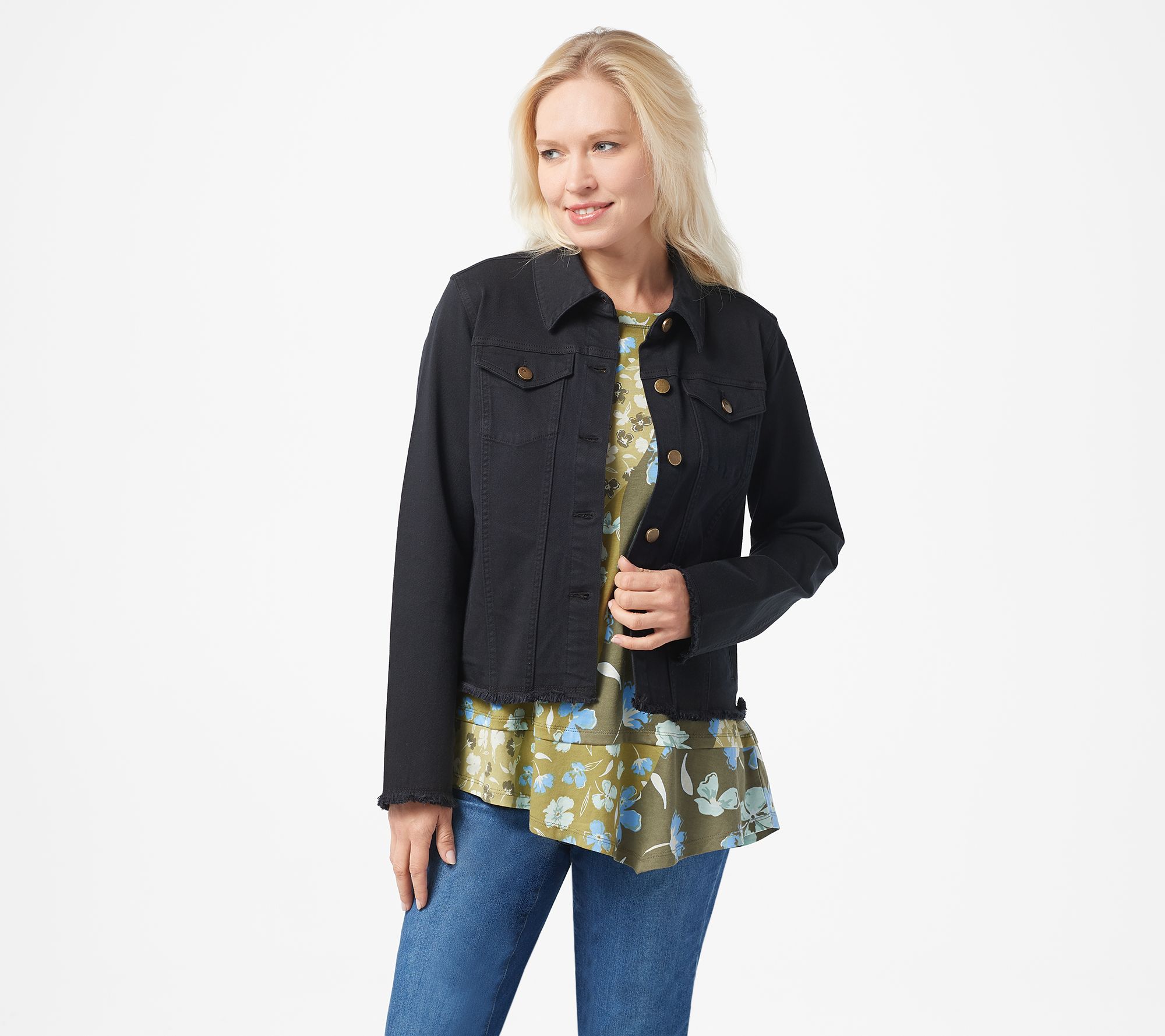 qvc denim jackets