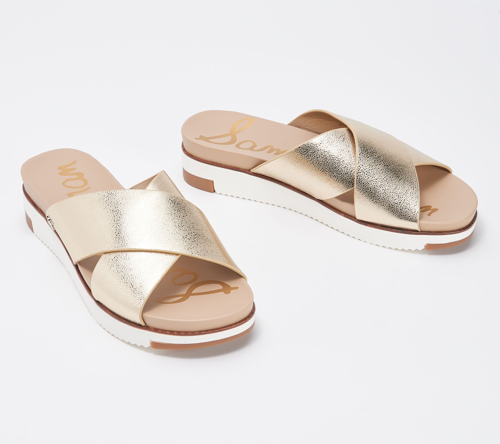 sam edelman gold sandals