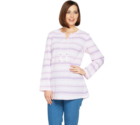 gauze beach tunic