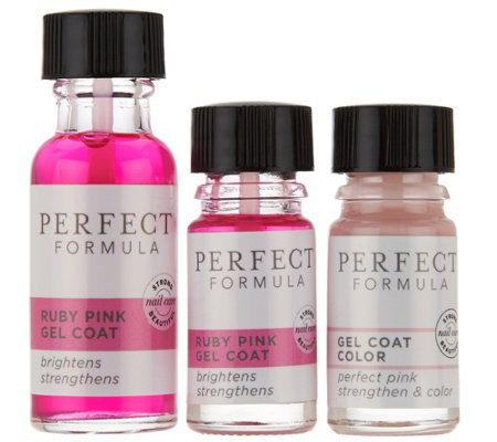 Perfect Formula Ruby Pink Gel Coat Duo &amp Gel Coat Color Kit - Page