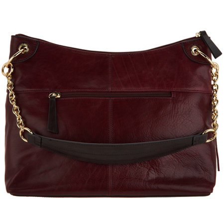 Tignanello Vintage Leather Newport Hobo Handbag - Page 1 — 0