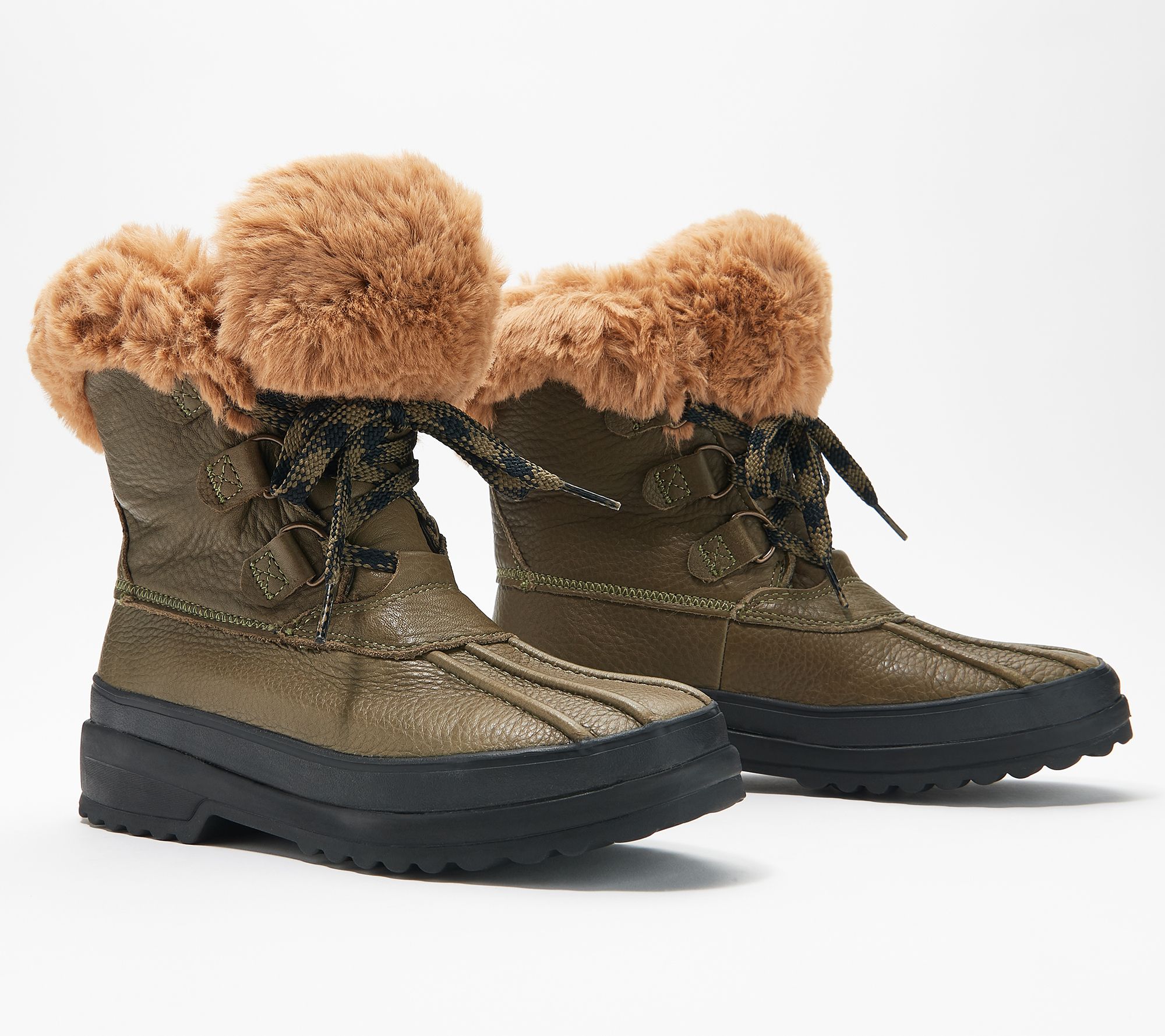 sperry fleece lined boots