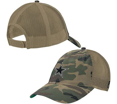 dallas cowboys camouflage cap