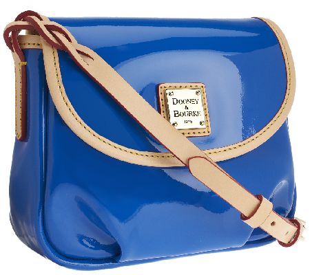 dooney and bourke patent crossbody