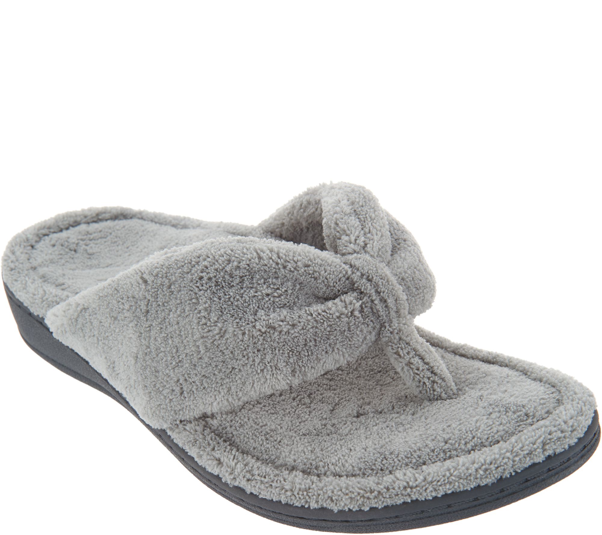 Vionic Terry Thong Slippers - Gracie 