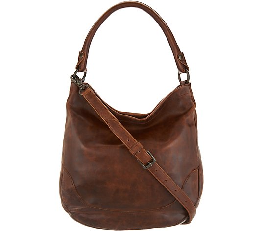 Details about   Frye Melissa Large Leather Hobo Bag Free Shipping New
