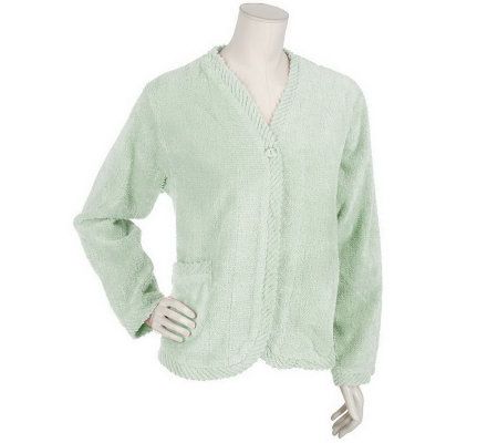 Women's Flower Embroidered Cardigan Long Sleeve V Neck