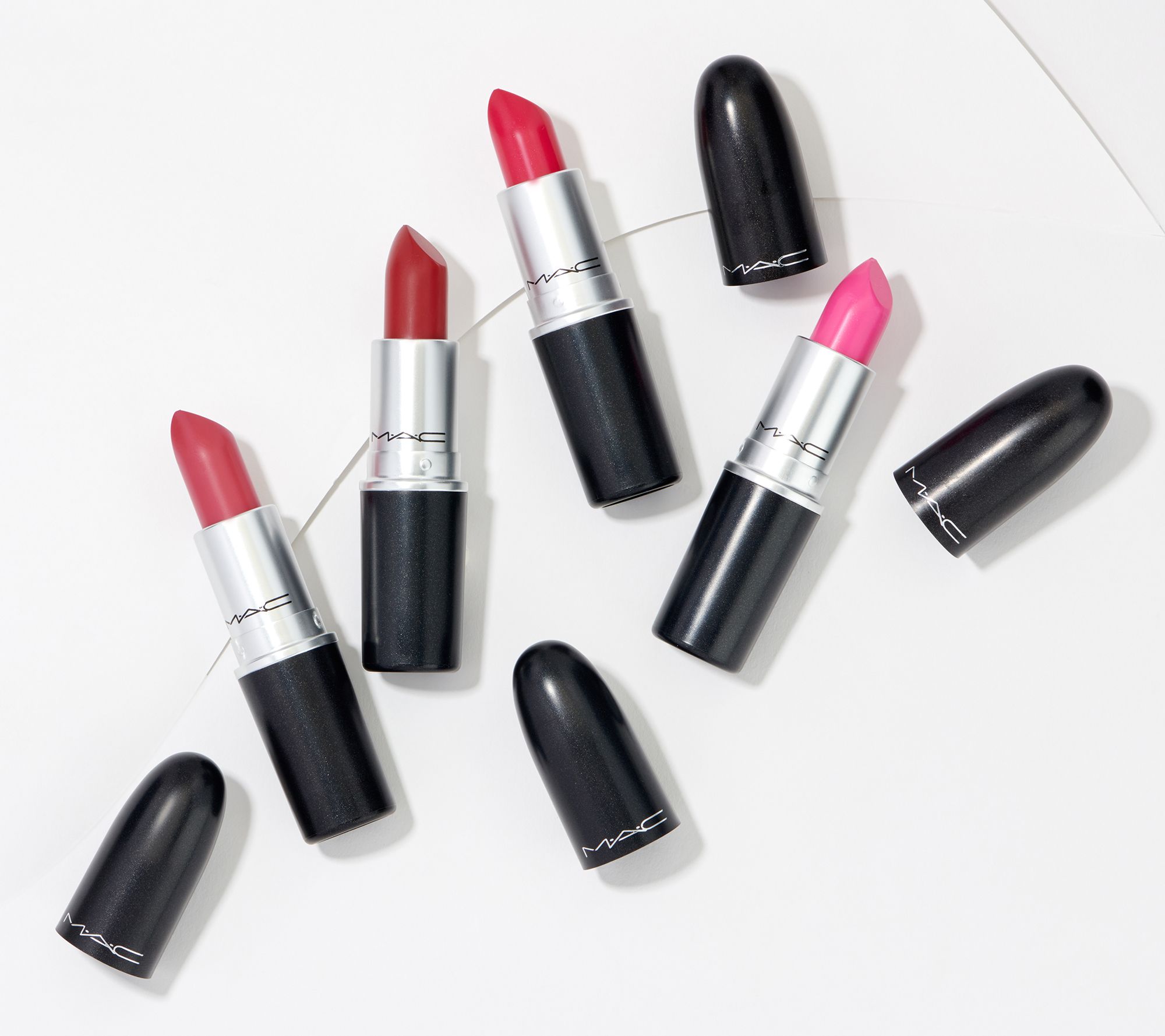 Mac Cosmetics Choice Of Matte Or Amplified Rethink Pink Lipstick Duo 