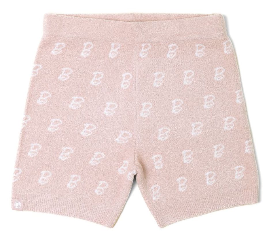 Barefoot Dreams CozyChic Ultra Lite Barbie Monogram Shorts - QVC.com