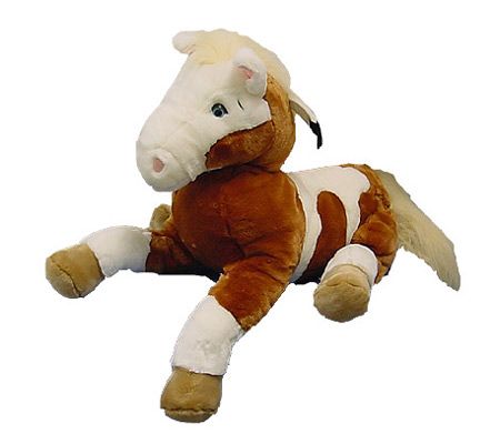 target stuffed horse