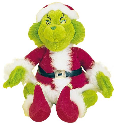 singing grinch plush