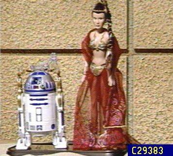 princess leia and r2d2 doll
