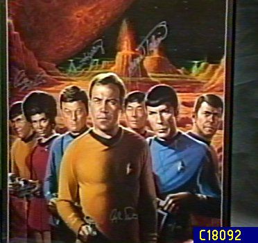 Star Trek Original Crew Autographed Lithograph — QVC.com