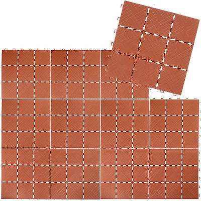 Bodensystemfliesen aus Kunststoff versch. Optiken 12 Bodenfliesen