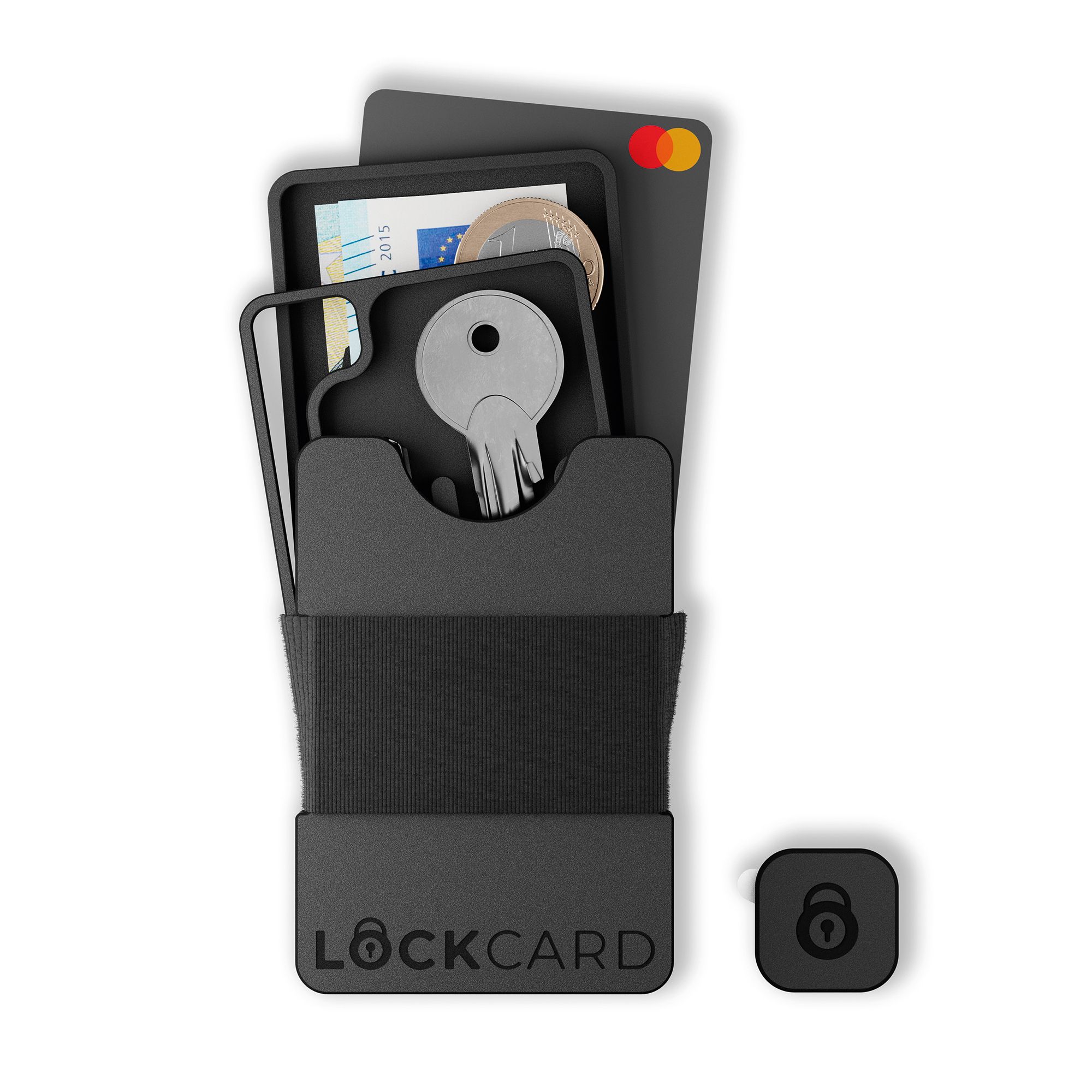 Lockcard Wallet Platz F R Bis Zu Kreditkarten Schl Ssel