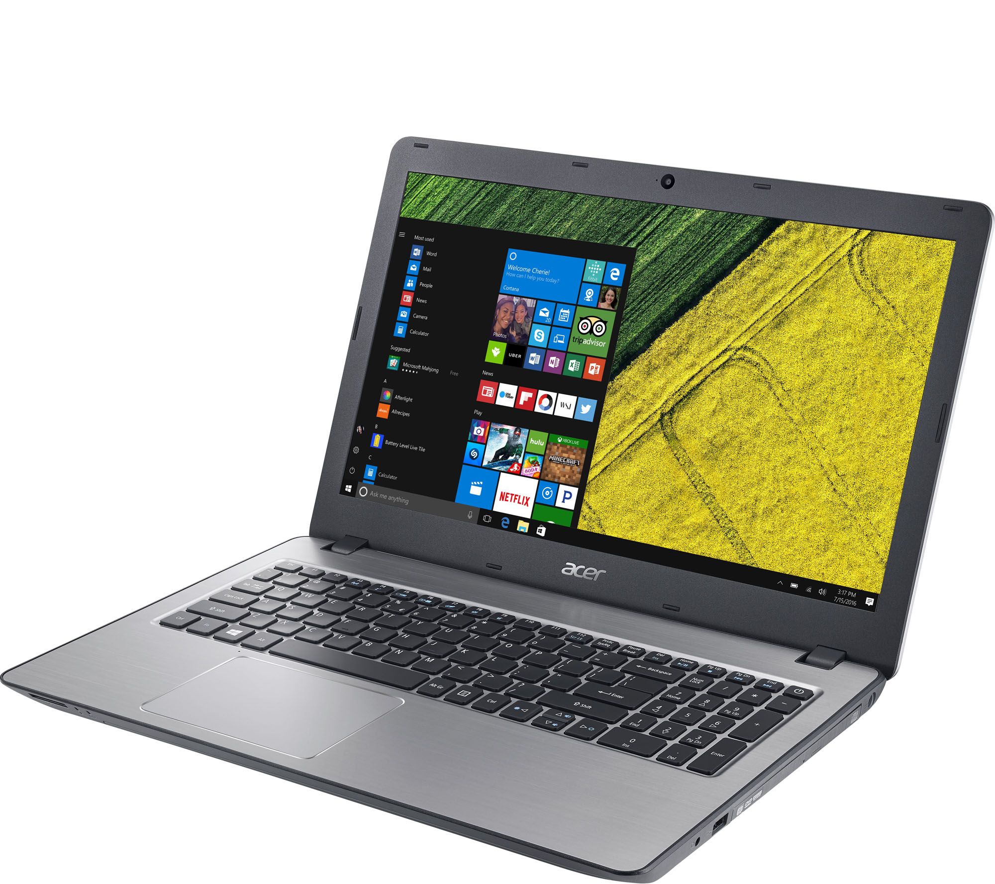 Acer Aspire 15.6 Laptop  Intel Core i7, 8GB RAM, 256GB SSD — QVC.com