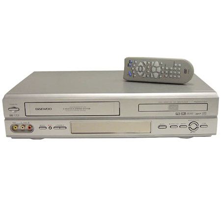 Daewoo DV6T955B DVD/VCR Combo w/ Remote — QVC.com