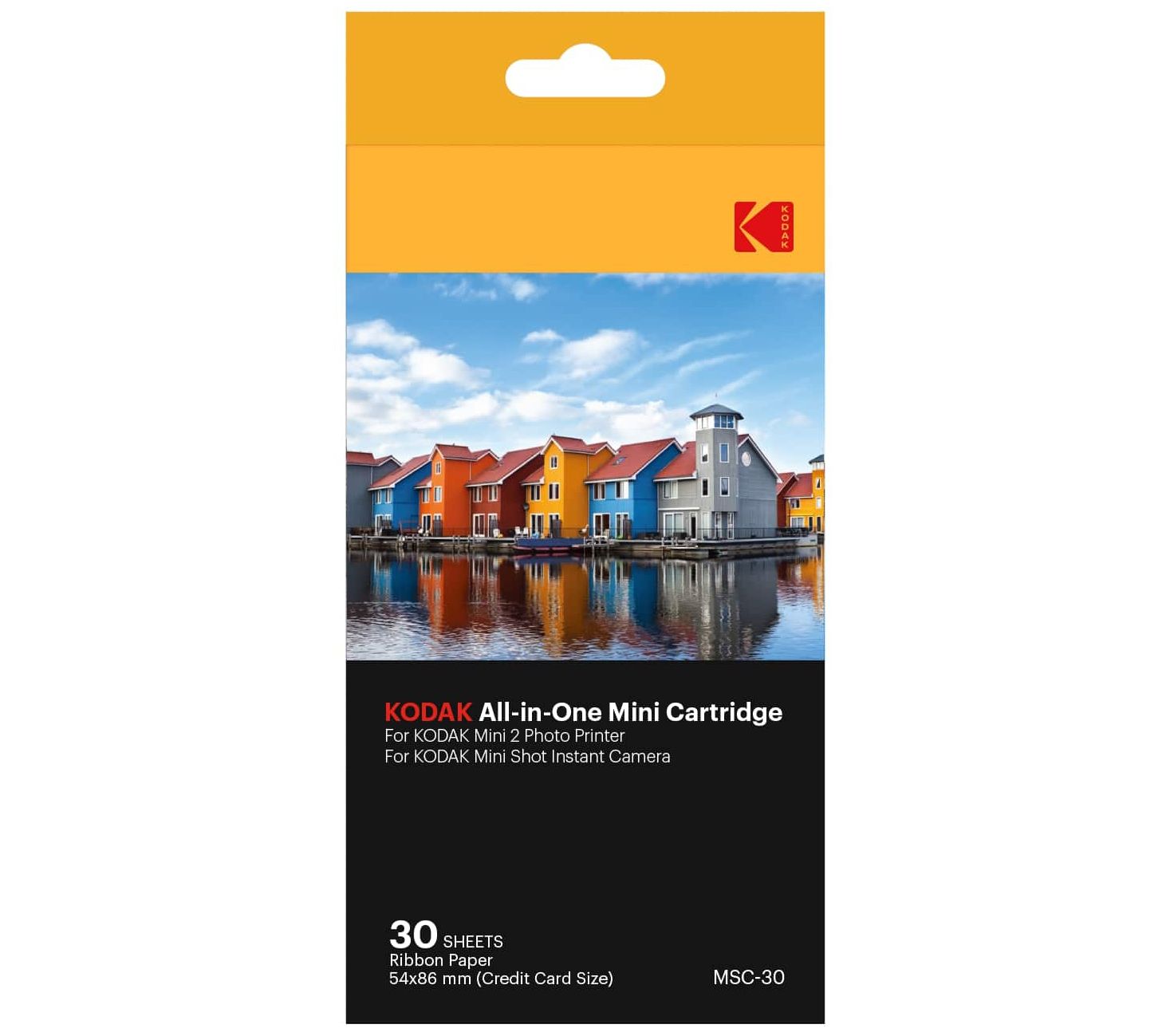 Kodak All In One Mini Cartridge 21x34 Prints30 Pack 4378