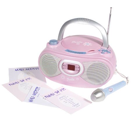 barbie cd player