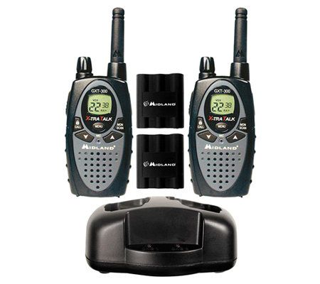 Midland GXT300 X-Tra Talk 10-Mile FRS/GMRS Radios — QVC.com