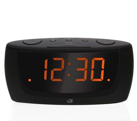 dpi intelli gpx alarm clock dual radio qvc