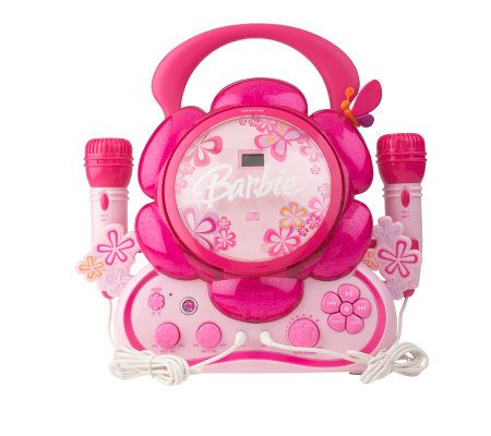 barbie cd player