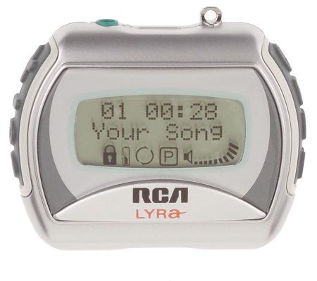 RCA Lyra 512MB Digital MP3 Player with Accessories — QVC.com