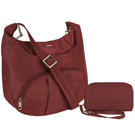 travelon anti theft signature hobo
