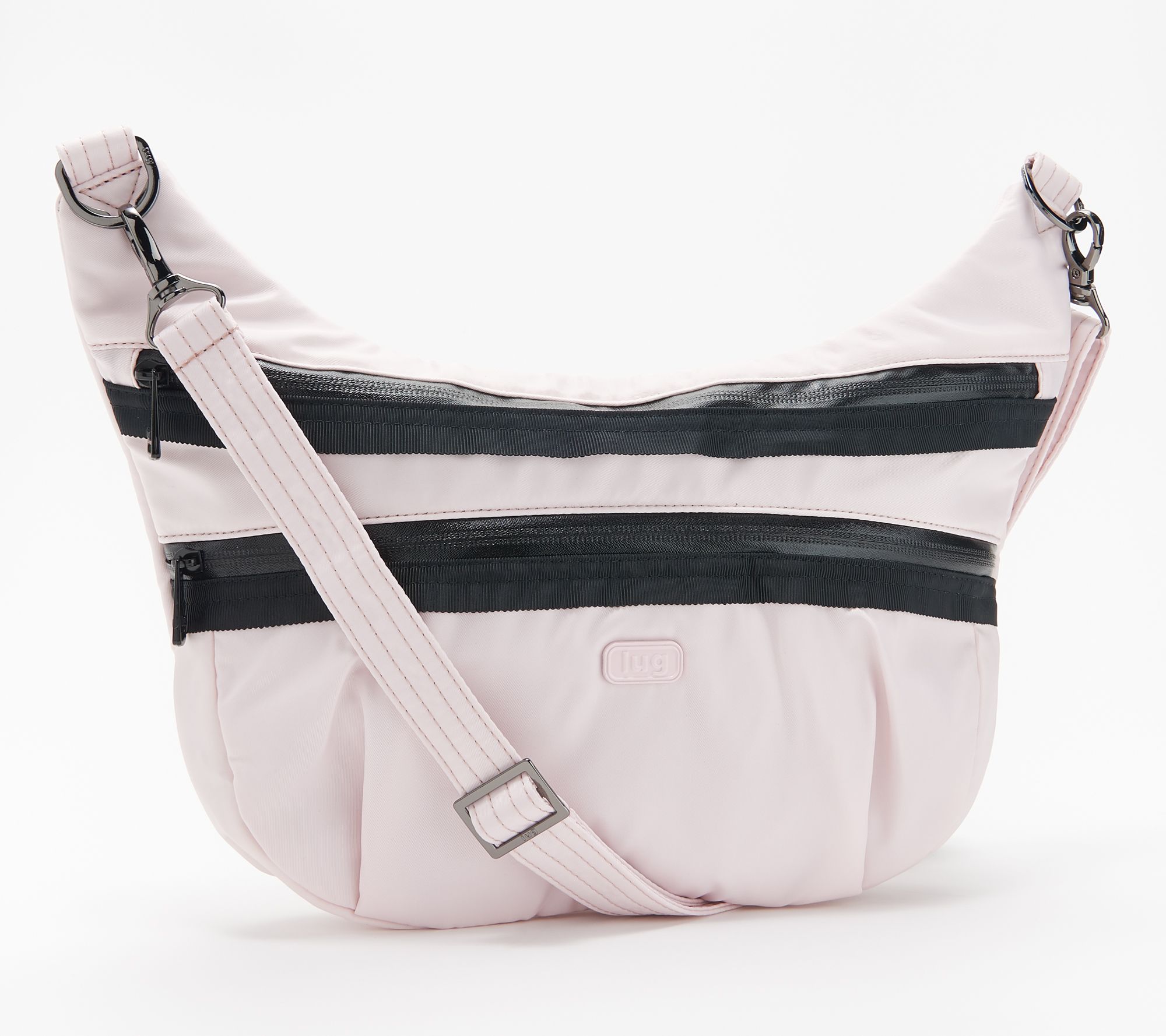 qvc lug crossbody bags