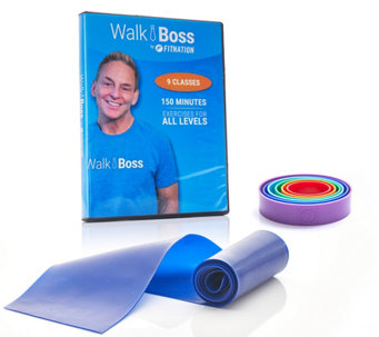 FITNATION Walk Boss Fitness Program With DVD Set