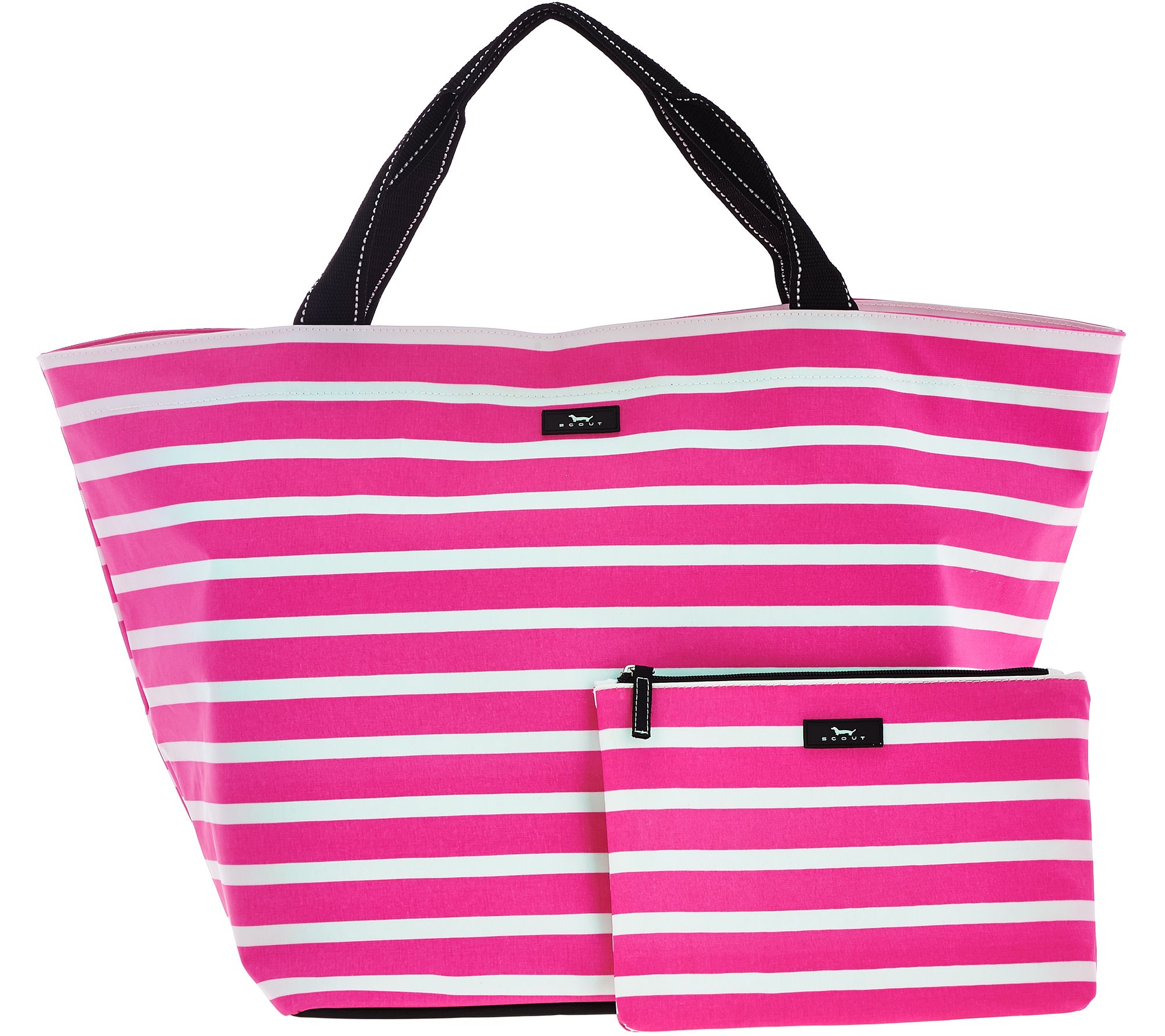 weekend tote with zipper