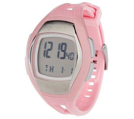 Sportline 925 Pedometer Heart Rate Watch - Page 1 — QVC.com