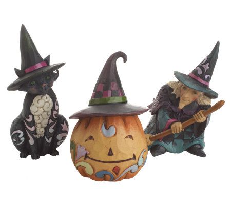 jim shore halloween figures