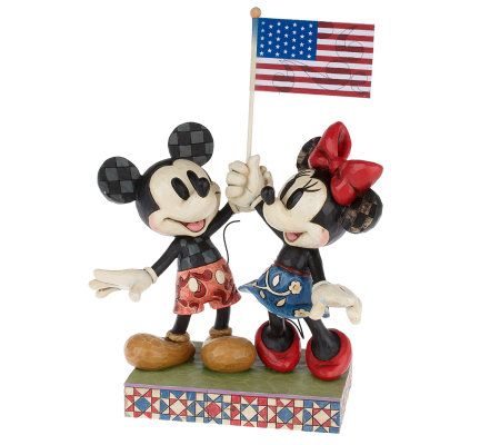 jim shore patriotic mickey