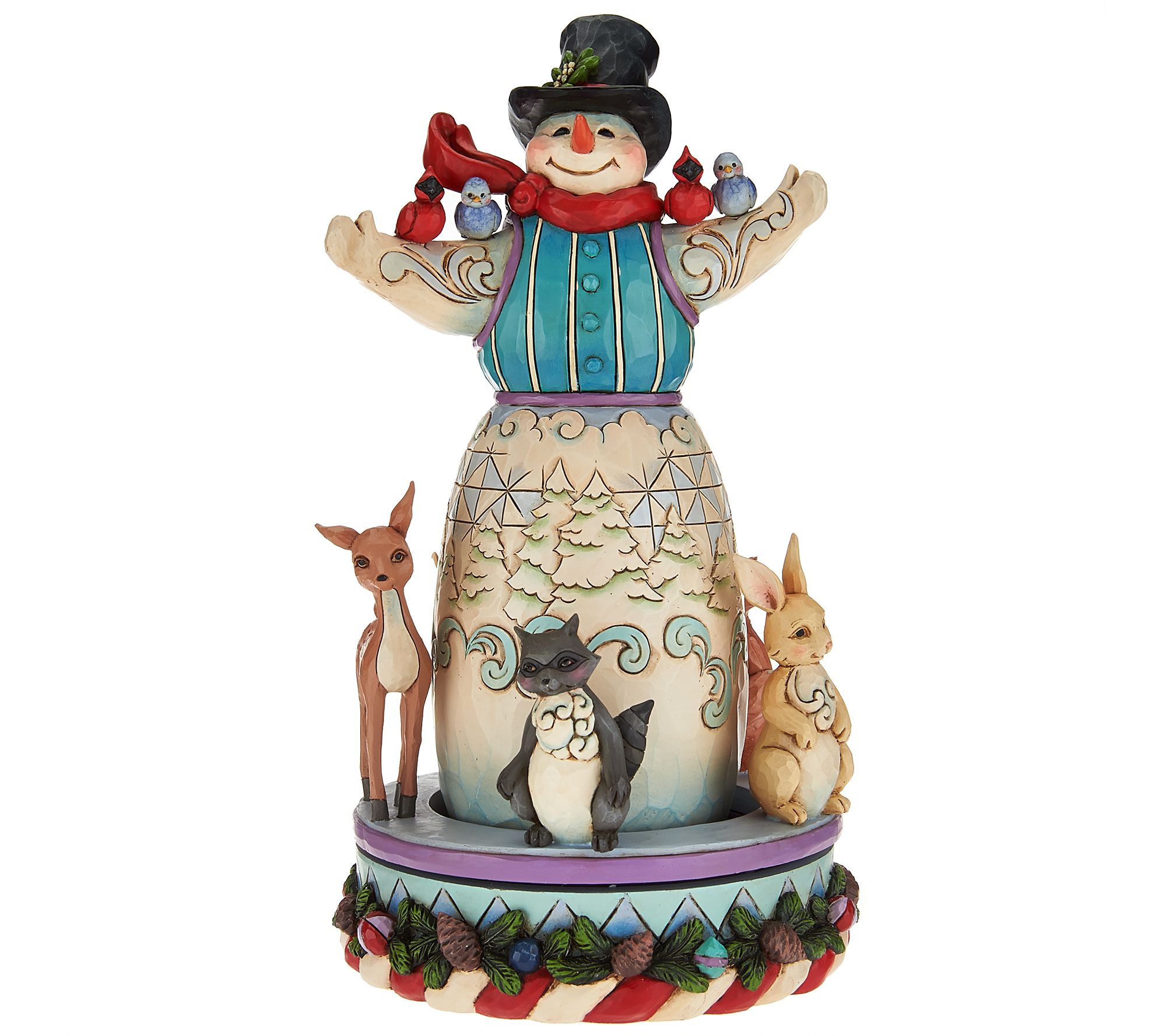 jim shore coastal snowman