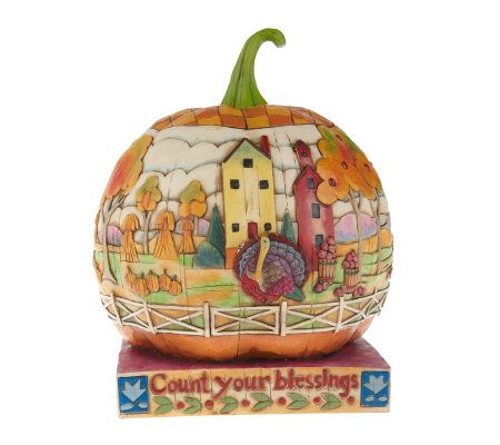 jim shore disney pumpkin