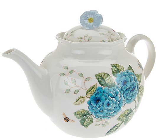 Lenox Limited Edition Butterfly Meadow Teapot - QVC.com