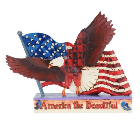 jim shore patriotic figurines