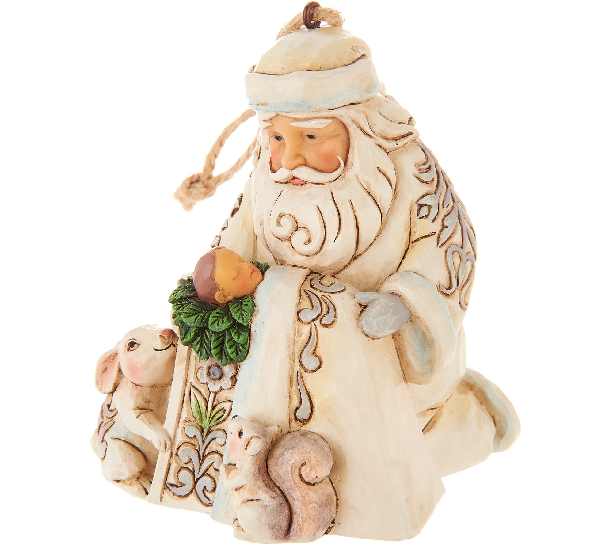 jim shore woodland christmas santa