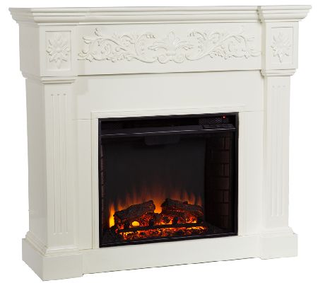 Prestonwood Electric Fireplace - Page 1 — QVC.com