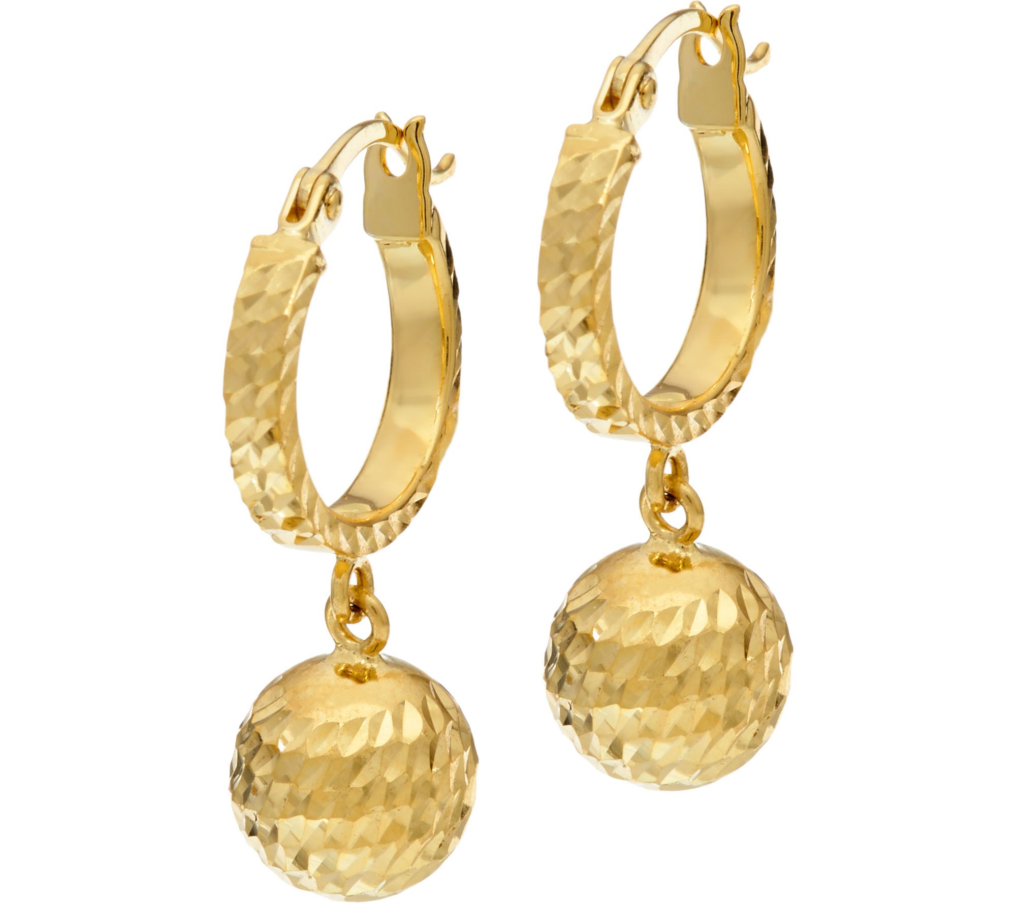 Qvc 14k gold dangle charm rings gold women stores