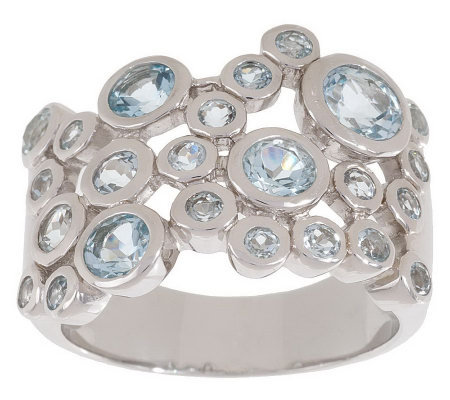 Ross-Simons Sterling Gemstone Bubble Ring - Page 1 — QVC.com