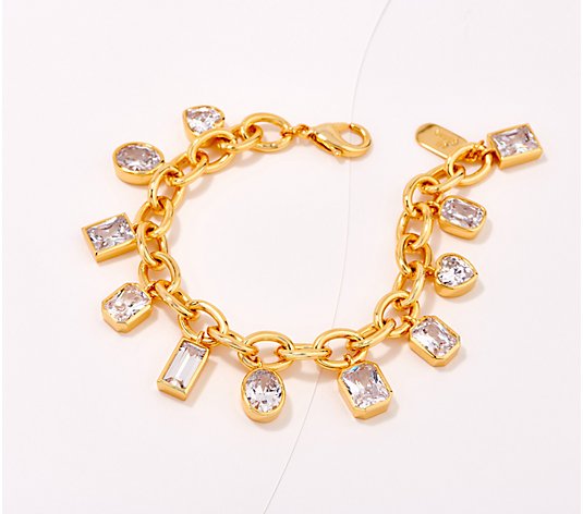 FB Jewels Solid 14K Yellow Gold 3mm Satin Finish Diamond-cut Twist Slip-On Bangle 